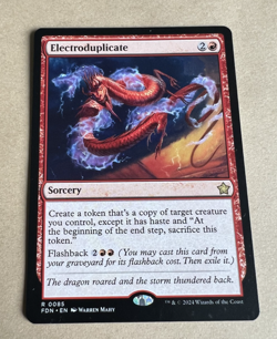 MTG - Electroduplicate - Foundations - Image 1