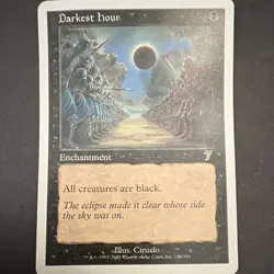 Wizards of the Coast Darkest Hour MTG 7th Enchantment Rare EN #128 - Image 1