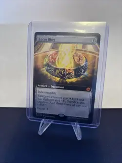 Lotus Ring (Extended Art) Outlaws of Thunder Junction: the Big Score Regular - Image 1