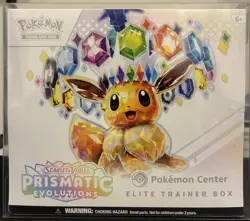 New Pokemon Center Exclusive Prismatic Evolutions Elite Trainer Box PC ETB PKC - Image 1