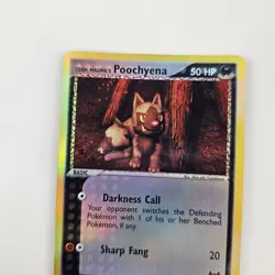 Team Magma Poochyena 66/95 Magma Vs. Aqua Reverse Holo Pokemon 2004 - Image 3