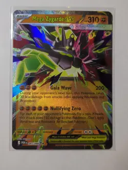 Pokemon TCG Mega Zygarde ex 047/088 Me03: Perfect Order Holo - Image 2
