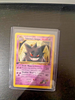 Sabrina's Gengar 29/132 - Gym Challenge Pokemon TCG - WoTC - Image 1