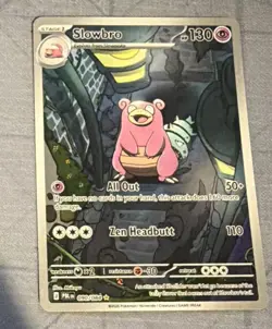 2026 Slowbro 90/84 Illustration Rare Pokemon Pitch Black - Image 1