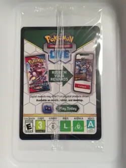 Pokemon Card Ice Rider Calyrex VMAX 046/198 Holiday Calendar Stamped SEALED - Image 2