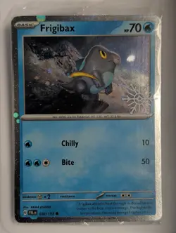 Pokemon Card Frigibax 058/193 Holiday Calendar Stamped SEALED - Image 1