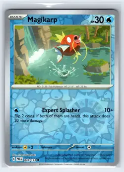 Magikarp 042/193 Common Paldea Evolved Pokemon Reverse Holo Near Mint - Image 1