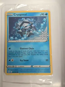 Pokemon Card Cryogonal 043/203 Holiday Calendar Stamped SEALED - Image 1