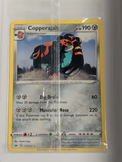 Pokemon Card Copperajah 137/202 SEALED Promo - Image 1