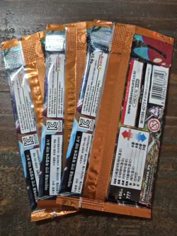 Pokemon Ancient Roar Booster Pack Korean New Factory Sealed Authentic- Lot Of 3 - Image 2