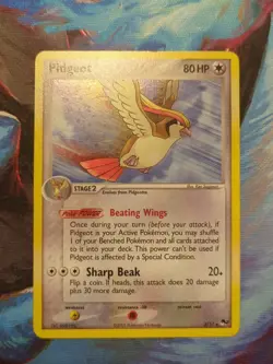 Pokemon TCG Pidgeot 2/17 POP Series 2 Holo LP 2005 - Image 2