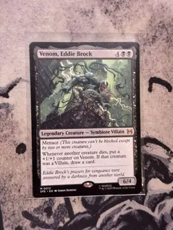 Venom, Eddie Brock - Mythic - Marvel's Spider-Man MTG SDCC 2025 - Image 1