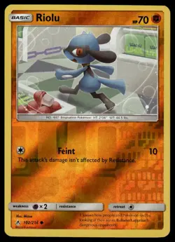 Riolu #102/214 SM - Unbroken Bonds tcg Pokemon - Image 1