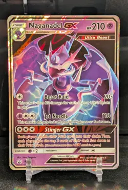 Naganadel GX ⭐ SM125 Black Star Promos Holo ⭐ Pokemon TCG - Image 1