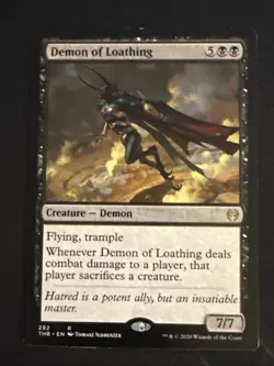 1x Demon of Loathing (292) Theros Beyond Death LP MTG Magic x1 MKE - Image 1