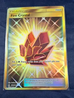 Fire Crystal (Secret) 231/214 SM - Unbroken Bonds Holo Pokemon TCG - Image 1