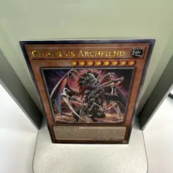 Yu-Gi-Oh! Regenesis Archfiend Quarter Century Secret Rare NM ALIN-EN016 - Image 4