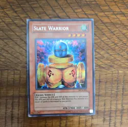 Yu-Gi-Oh! TCG Slate Warrior WC4-003 Limited Edition Secret Rare - Image 1