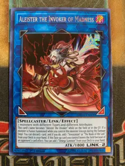 YuGiOh Aleister The Invoker of Madness SHVA-EN020 Secret Rare 1st Edition NM - Image 1
