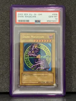 Dark Magician SDY-006 Ultra Rare Unlimited Yugioh PSA 10 *627 - Image 1