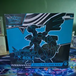 Pokemon TCG Black Bolt Elite Trainer Box ETB Factory Sealed New ☆☆☆☆☆ - Image 1