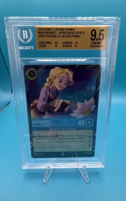 Rapunzel - Appreciative Artist 1 Disney Lorcana Promo Cards Holo - Image 1