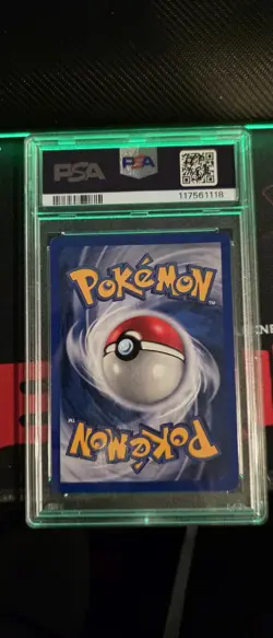 PSA 7 1999 Pokemon Base Set Shadowless Mewtwo Holo #10 WOTC Vintage Holo - Image 2