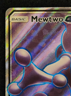 2017 Pokemon Shining Legends Mewtwo GX #72/73 Full Art EX-NM - Image 2