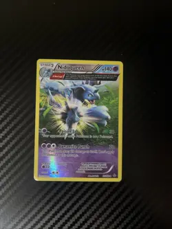 Pokemon TCG Nidoqueen 69/160 XY Primal Clash Pokemon Reverse Holo Rare NM - Image 1