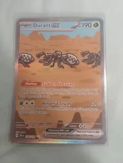 Durant EX 236/191 Sir SV08 Surging Sparks Holo Special Illustration Rare Card - Image 1
