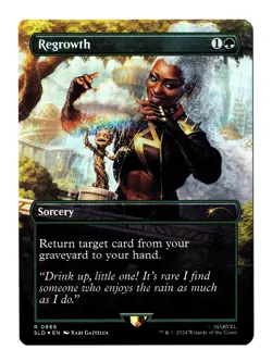 MTG SLD Marvel Regrowth FOIL Unplayed NM - Image 1