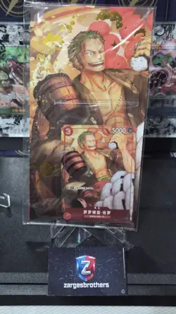 ONE PIECE Card Game Chinese New Year Red Packet with Zoro ST01-013 Promo - Image 3
