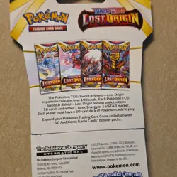 Pokemon TCG Lost Origin Sealed Booster Pack 10 Cards English - Image 2