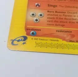 Flareon - 8/144 - Pokemon Skyridge Non-Holo Card NM - Image 5