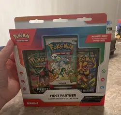 Pokemon TCG First Partner Illustration Collection Series 2 Box 9 Cards EN - Image 1