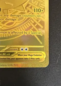 *PACK FRESH* Mega Darkrai ex Pitch Black 120/084 Pokemon Card B5 - Image 3