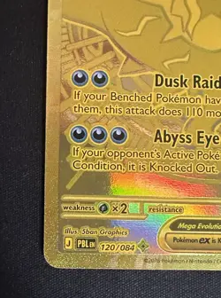 *PACK FRESH* Mega Darkrai ex Pitch Black 120/084 Pokemon Card B5 - Image 4
