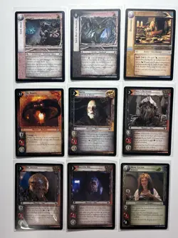 Lord Of The Rings - Decipher LOTR TCG - Black Rider 37 Card Rare Lot - 12R - Image 3