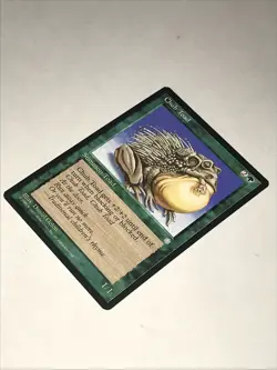 Magic the Gathering 1995 Chub Toad Card - Image 4