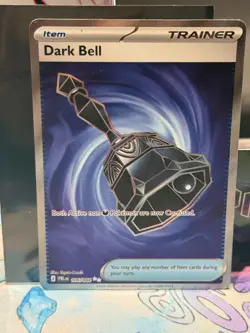 Dark Bell 106/084 ME05 Pitch Black Ultra Rare Trainer Pokemon Card NM - Image 1