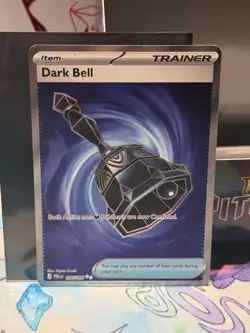 Dark Bell 106/084 ME05 Pitch Black Ultra Rare Trainer Pokemon Card NM - Image 2