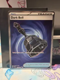 Dark Bell 106/084 ME05 Pitch Black Ultra Rare Trainer Pokemon Card NM - Image 3
