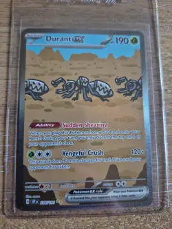 Durant EX 236/191 Sir SV08 Surging Sparks Holo Special Illustration Rare Card - Image 1