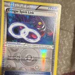 Pokemon TCG Gengar Spirit Link XY Phantom Forces Reverse Holo 95/119 - Image 2