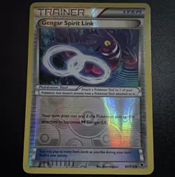 Pokemon TCG Gengar Spirit Link 95/119 XY Phantom Forces Reverse Holo Eng - Image 1