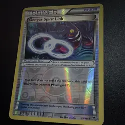 Pokemon TCG Gengar Spirit Link 95/119 XY Phantom Forces Reverse Holo Eng - Image 3