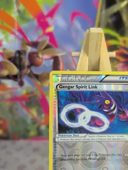 Pokemon TCG - Gengar Spirit Link 95/119 Reverse Holo - XY PHANTOM FORCES - LP - Image 2