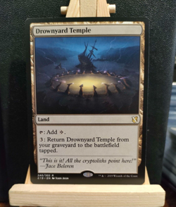 Drownyard Temple - Commander 2019 - Rare - NM (see pics) MTG - Image 1