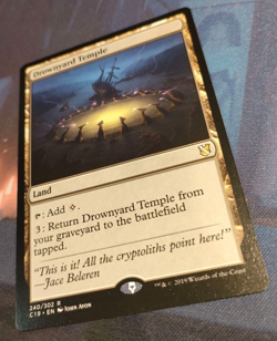 Drownyard Temple - Commander 2019 - Rare - NM (see pics) MTG - Image 3