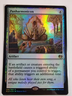 MTG Magic the Gathering Kaladesh Foil Panharmonicon Card NM - Image 4